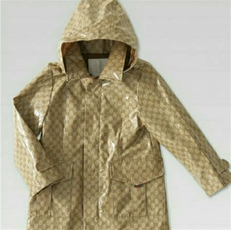 gucci rain jacket mens|gucci raincoat women's.